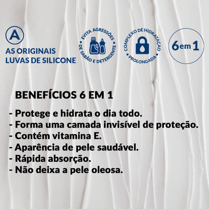 Luvas de Silicone Creme Protetor para Mãos Macadâmia 75g - Avon
