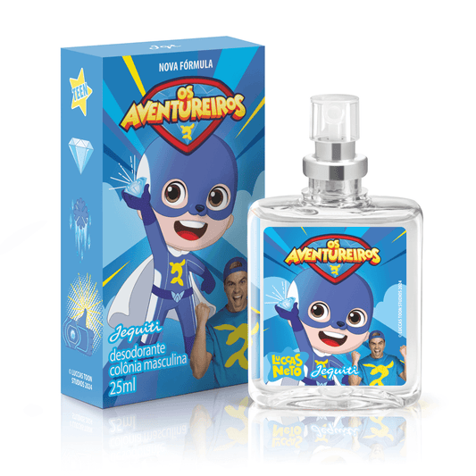 Os Aventureiros Luccas Neto Masculina Desodorante Colônia 25ml Jequiti