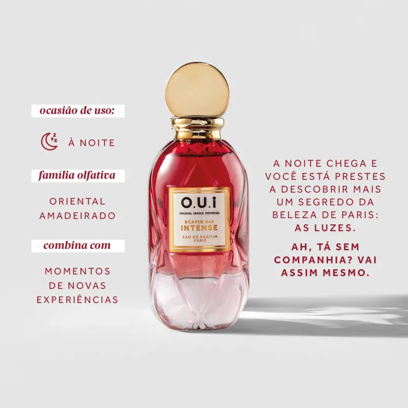 Scapin 245 Intense Eau de Parfum Feminino 75ml - OUI