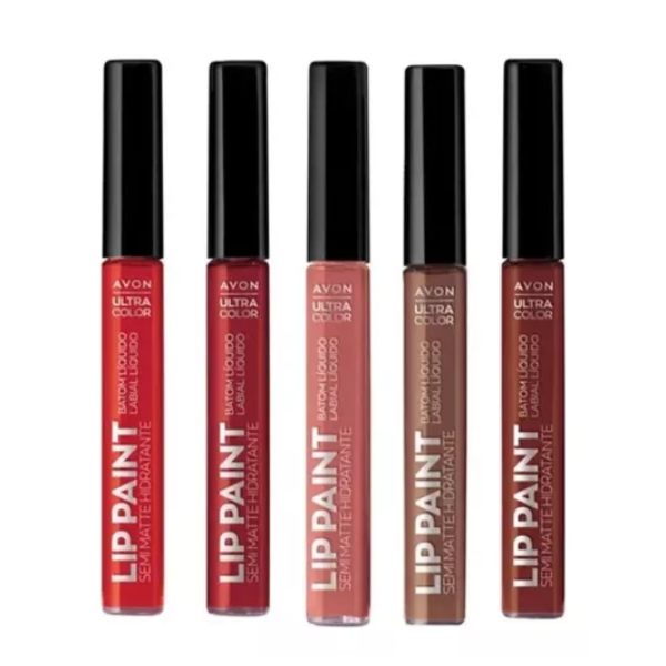 Batom Líquido Power Stay Semi Matte Lip Paint 7ml - Avon