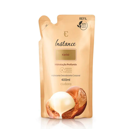 Refil Loção Desodorante Hidratante Corporal Instance 350ml