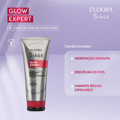 Combo Siage Glow Expert Shampoo 250ml + Condicionador 200ml