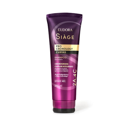 Combo Siàge Pro Cronology Curvas: Shampoo 250ml + Condicionador 250ml Eudora