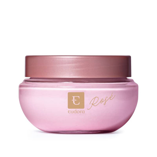 Creme Acetinado Desodorante Hidratante Corporal Eudora Rosé 250g - Eudora