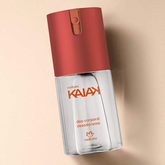 Deo Corporal Feminino Kaiak  100ml - Natura