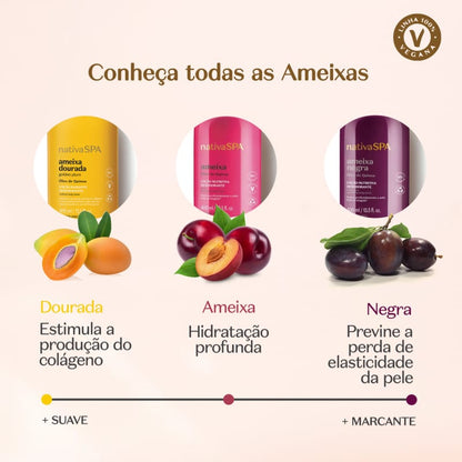 Loção Hidratante Corporal Nativa Spa Ameixa Negra 400ml - o Boticário
