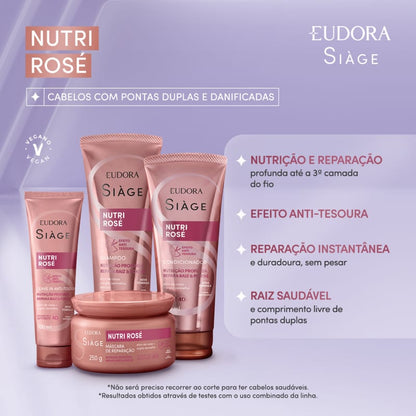Shampoo Nutri Rose Siàge 250ml