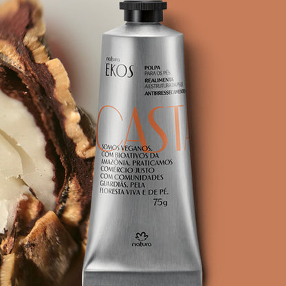 Polpa Hidratante para os Pés Ekos Castanha 75g -Natura