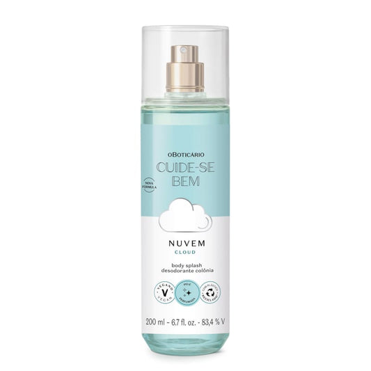 Body Splash Desodorante Colônia Cuide-se Bem Nuvem 200ml - o Boticário