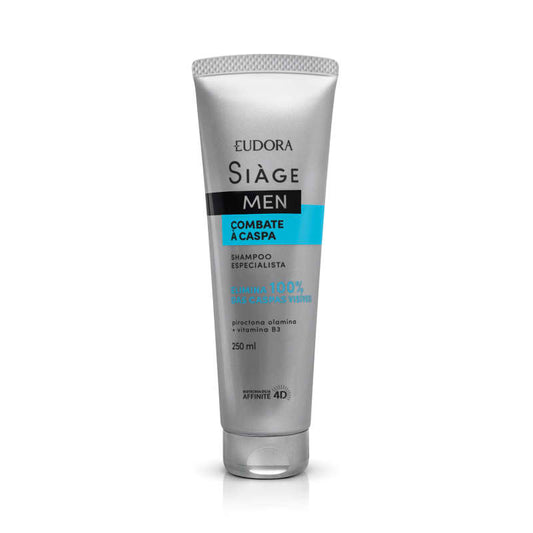 Shampoo Siàge Men Combate à Caspa 250ml - Eudora