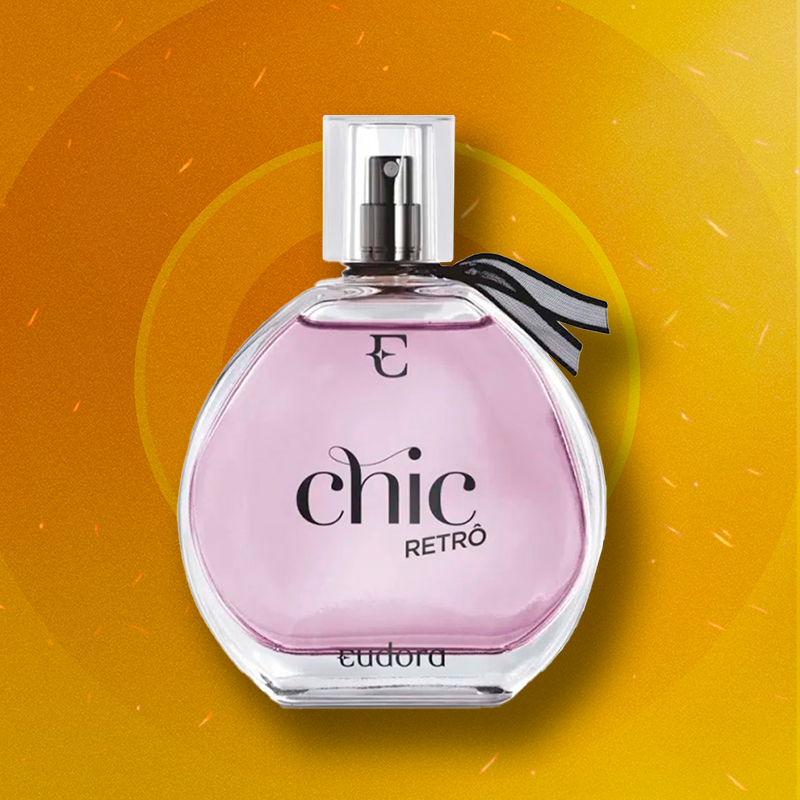 Colônia Desodorante Chic Retrô 95ml - Eudora