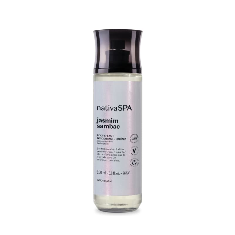 Body Splash Desodorante Colônia Nativa SPA Jasmim Sambac 200ml - o Boticário