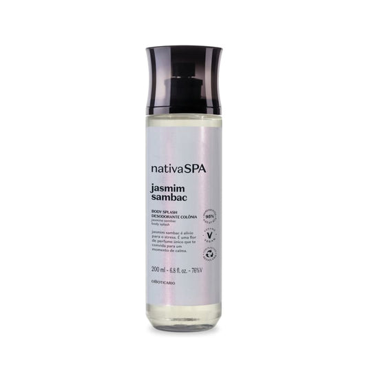 Body Splash Desodorante Colônia Nativa SPA Jasmim Sambac 200ml - o Boticário