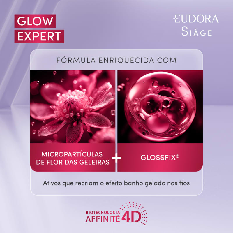 Combo Siage Glow Expert Shampoo 250ml + Condicionador 200ml