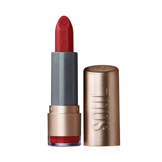 Batom SOUL Kiss Me Matte Vermelho Moderno 3,7g - Eudora