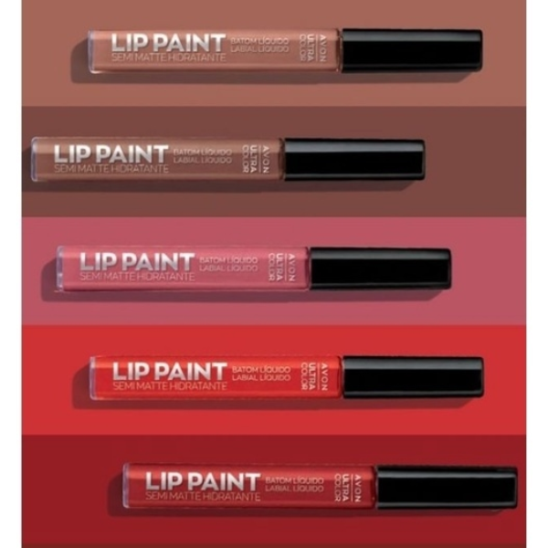 Batom Líquido Power Stay Semi Matte Lip Paint 7ml - Avon
