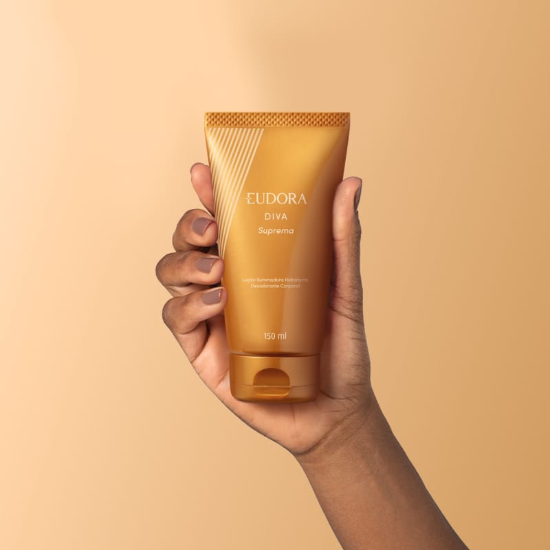 Loção Iluminadora Hidratante Corporal Diva Suprema 150ml - Eudora