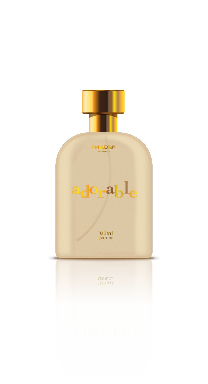 Combo Colonia Fhader 100ml + Body Splash Fhader 200ml + Creme Hidratante Fhader 200ml Adorable