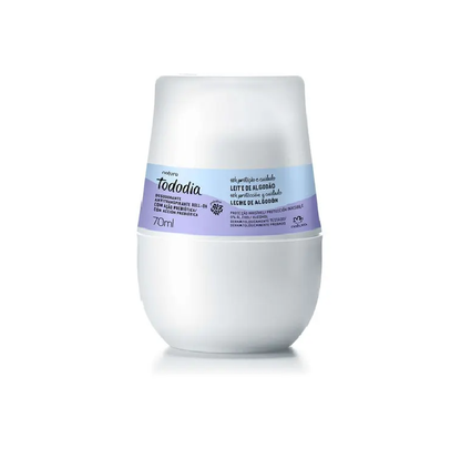 Tododia Desodorante Roll-on Leite de Algodão 70ml - Natura