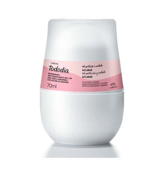 Tododia Desodorante Antitranspirante Roll-on Aclarar   - Natura