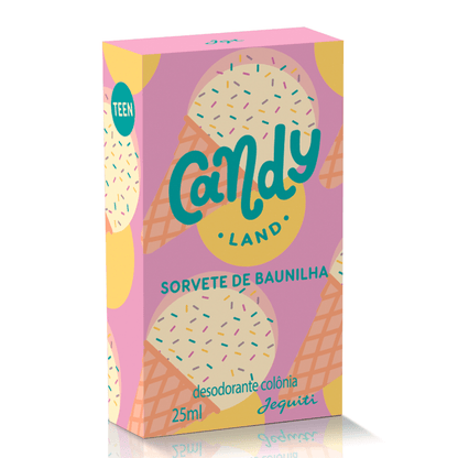 Candy Land Sorvete De Baunilha Desodorante Colônia 25 ml - Jequiti