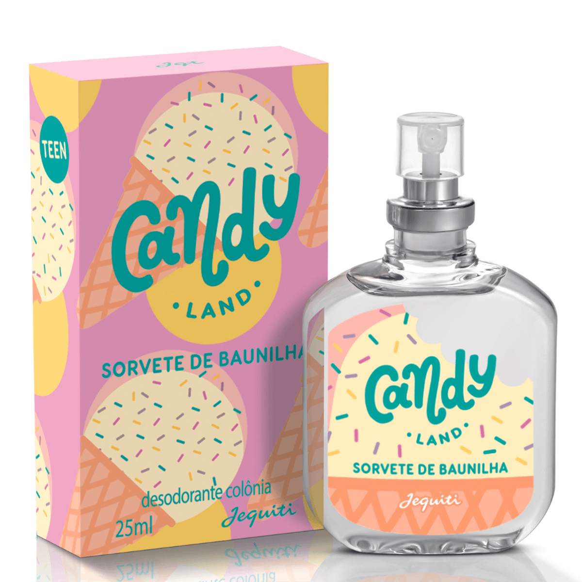 Candy Land Sorvete De Baunilha Desodorante Colônia 25 ml - Jequiti