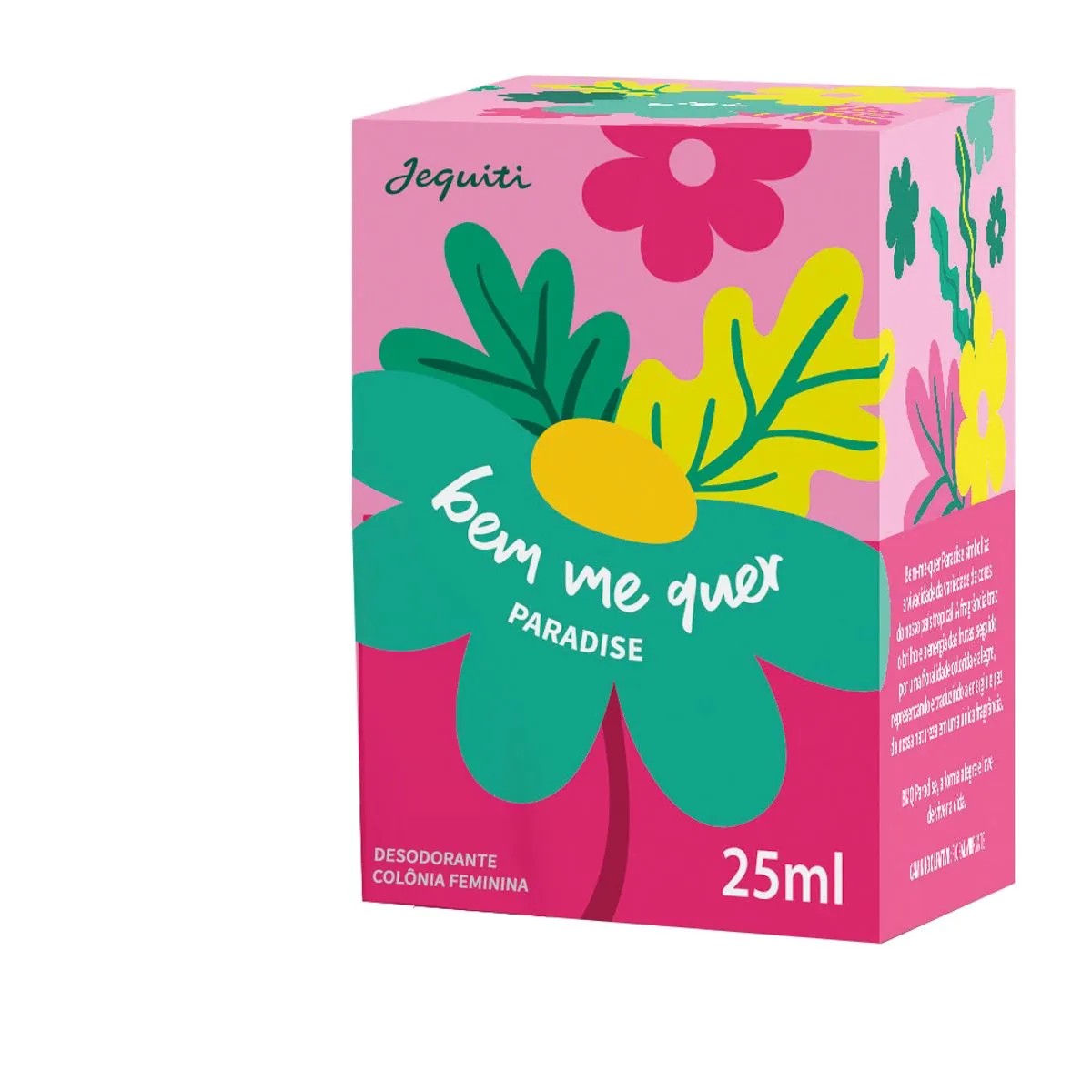 Bem Me Quer Paradise Desodorante Colônia Feminina 25ml - Jequiti