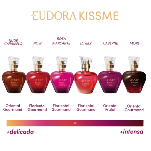 Kiss Me Lovely Desodorante Colônia 50ml - Eudora