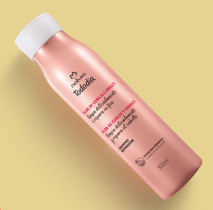 Tododia Shampoo Reparador Flor de Cereja e Abacate 300ml – Natura