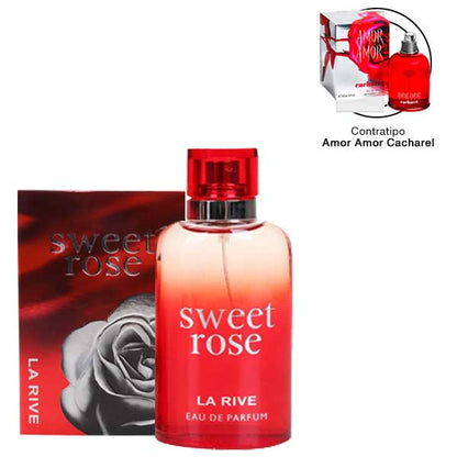 Sweet Rose Eau de Parfum Feminino 100ml - La Rive