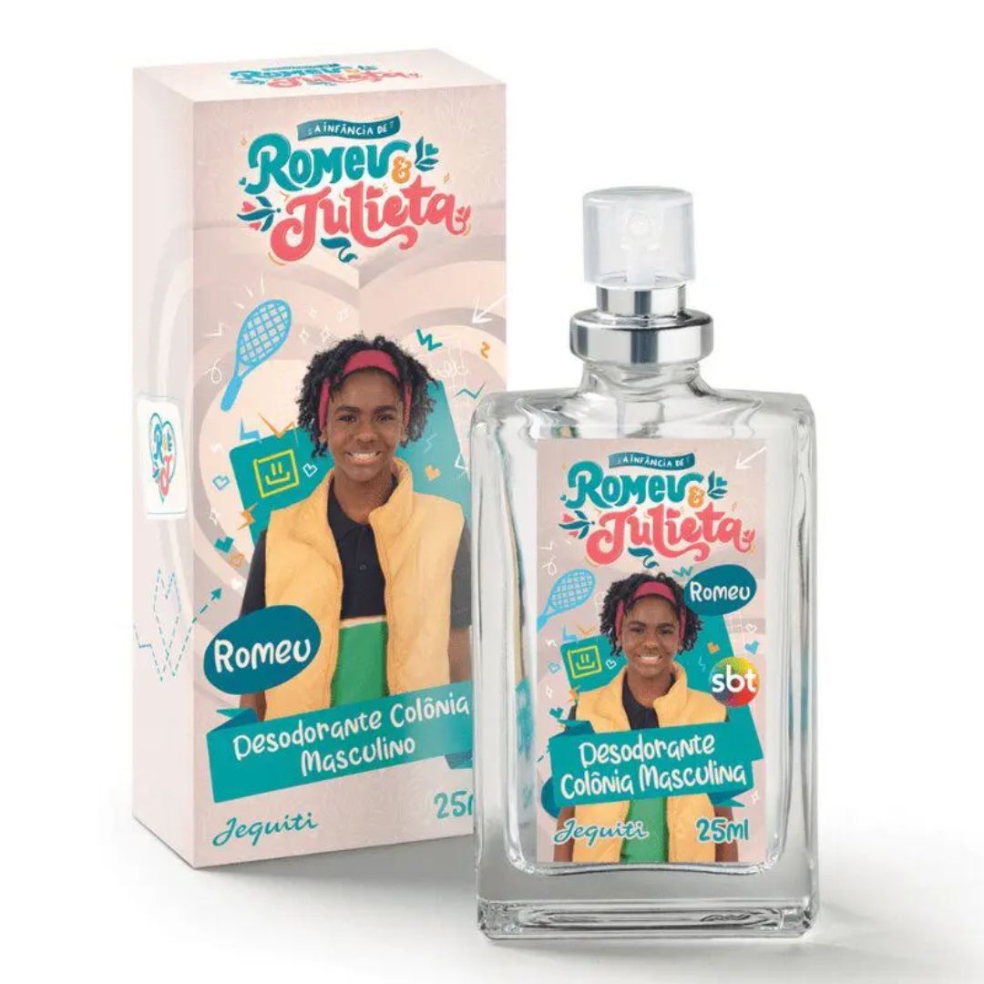 Colônia Romeu e Julieta Masculina 25ml - Jequiti