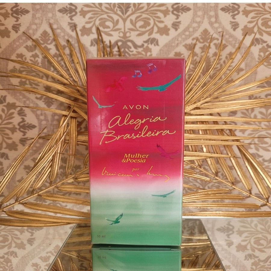 Alegria Brasileira Colônia Feminina Mulher & Poesia 50ml - Avon