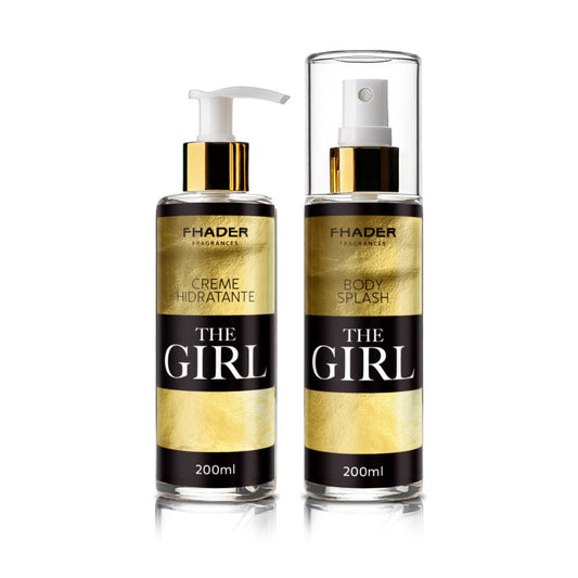 Combo Body Splash Fhader 200ml + Creme Hidratante Fhader 200ml The Girl