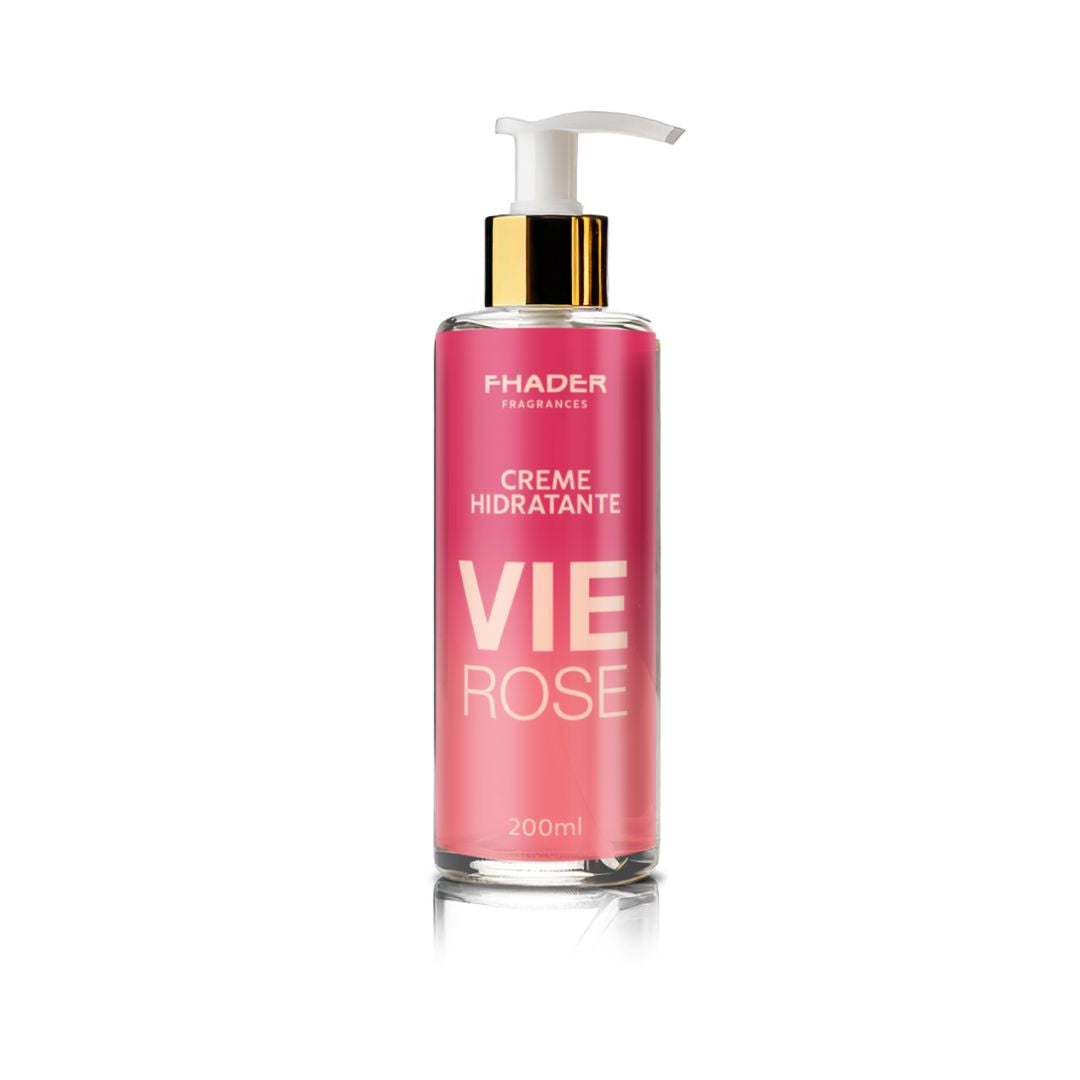 Combo Colonia Fhader 100ml + Creme Hidratante Fhader 200ml Vie Rose