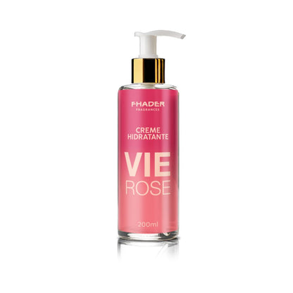 Combo Colonia Fhader 100ml + Creme Hidratante Fhader 200ml Vie Rose