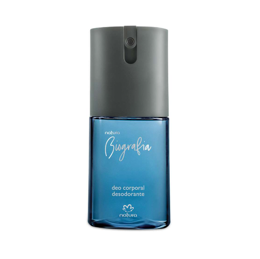 Deo Corporal Biografia Masculino 100ml - Natura