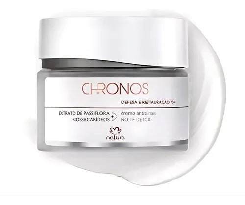 Chronos Creme Antissinais Restauração e Cuidado 70+ Noite 40g - Natura