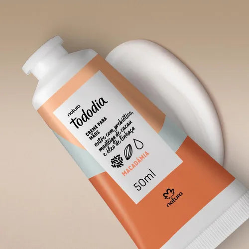 Creme Nutritivo para as Mãos Macadâmia Tododia 50ml - Natura