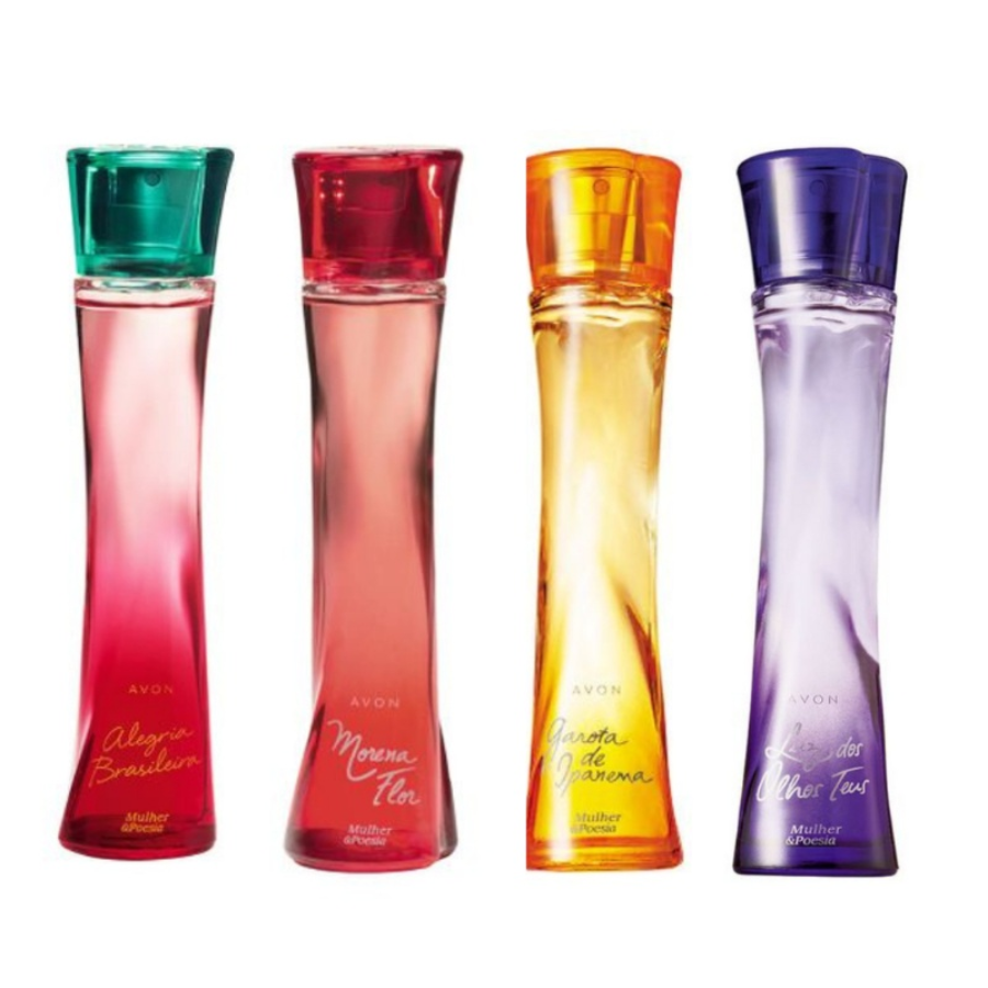 Alegria Brasileira Colônia Feminina Mulher & Poesia 50ml - Avon