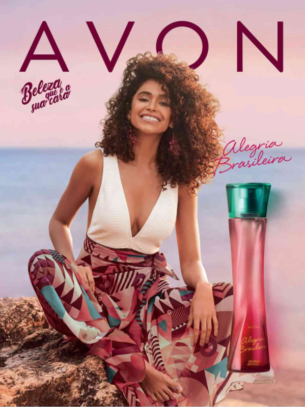 Alegria Brasileira Colônia Feminina Mulher & Poesia 50ml - Avon