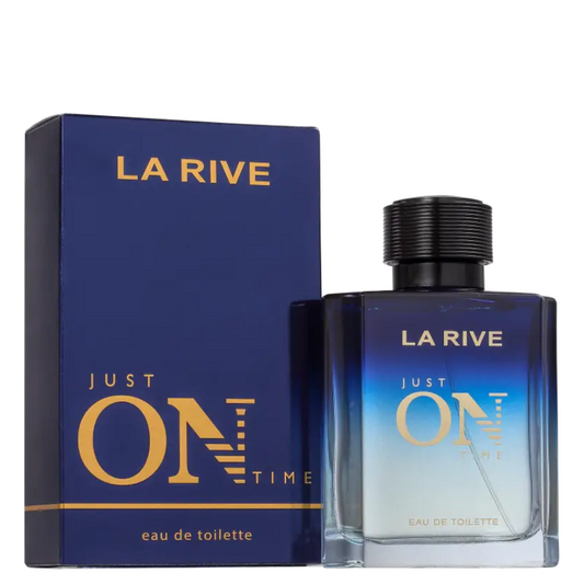 Just On Time Eau de Toilette Masculino 100ml – La Rive