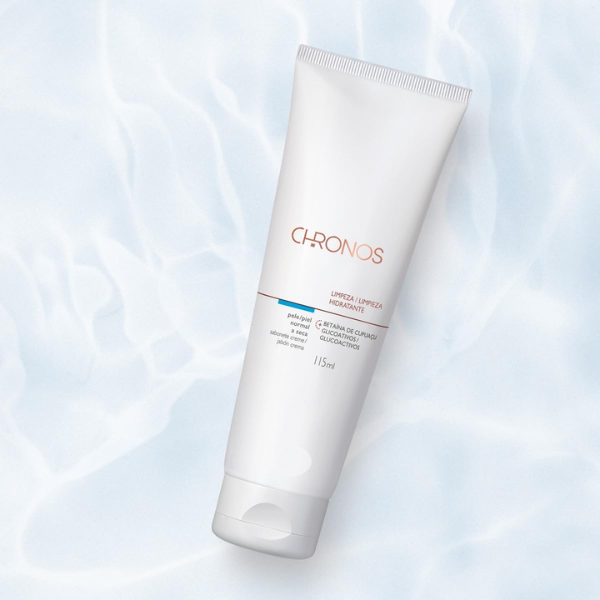 Sabonete Creme de Limpeza Hidratante Chronos 115ml - Natura