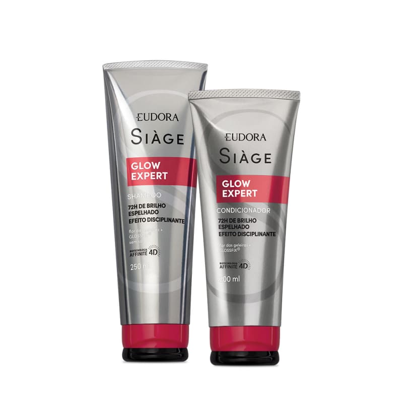 Combo Siage Glow Expert Shampoo 250ml + Condicionador 200ml