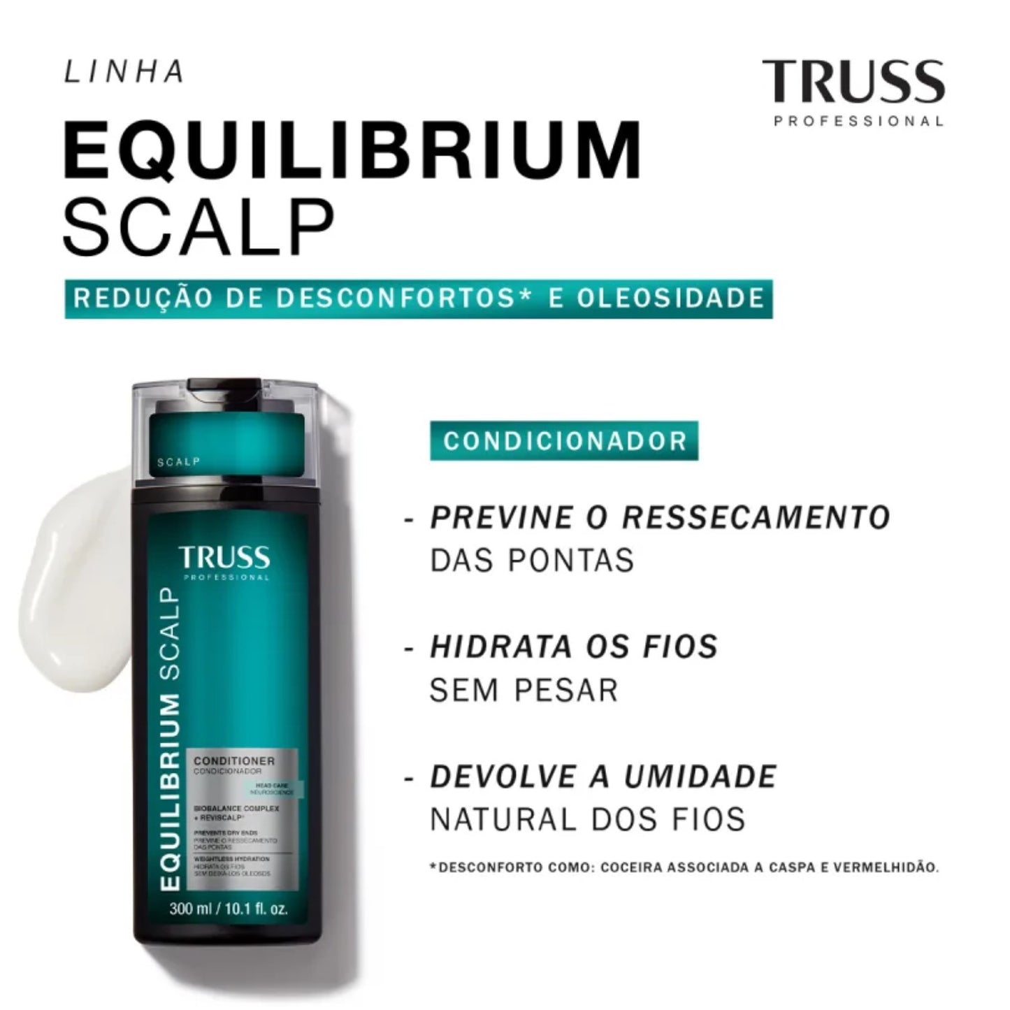 Combo Shampoo + Condicionador Equilibrium Scalp - Truss Professional