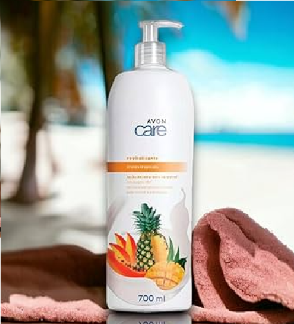 Loção Hidratante Desodorante Corporal Care 700ml Frutas Tropicais - Avon