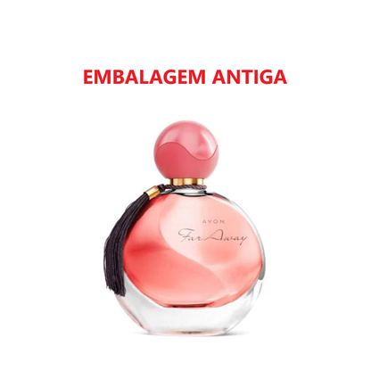 Far Away Original (Tradicional) Deo Parfum 50ml Avon Embalagem Retrô