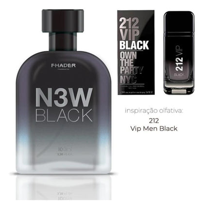 N3W Black Eau de Parfum Masculino - FHADER