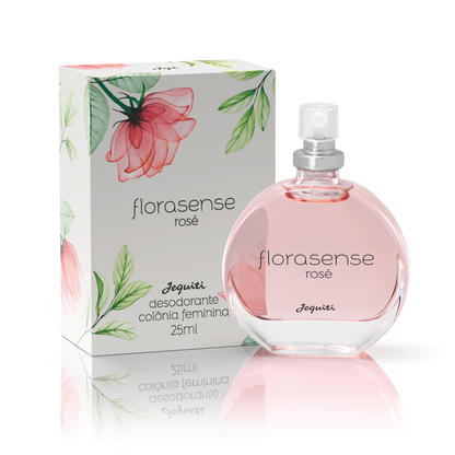 Florasense Rose Desodorante Colônia Feminina 25 ml - Jequiti