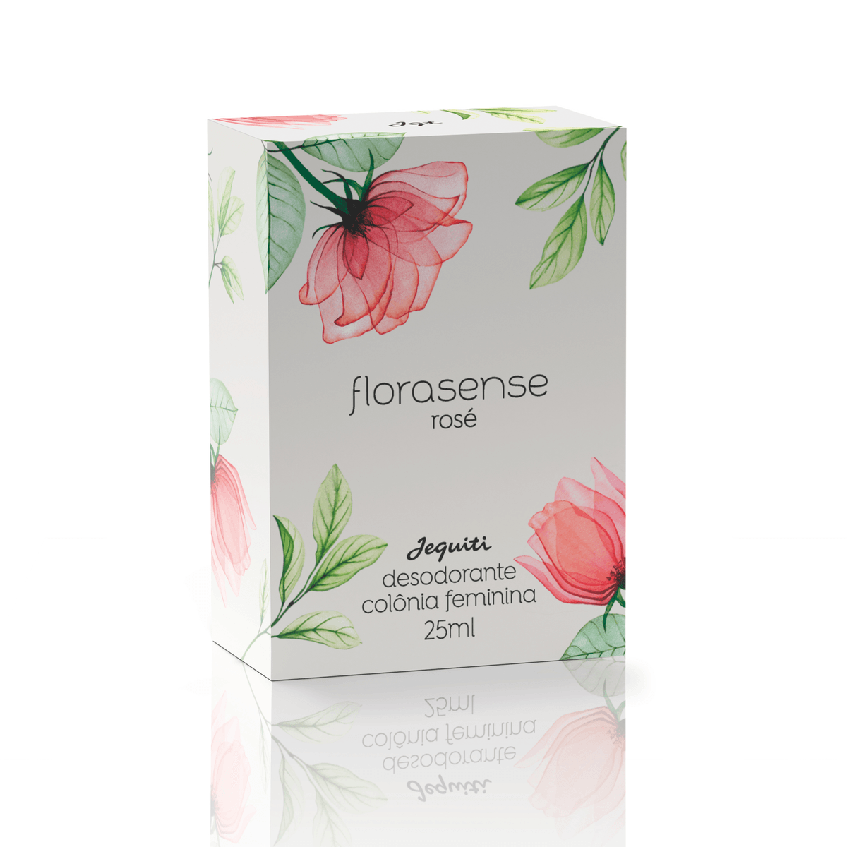 Florasense Rose Desodorante Colônia Feminina 25 ml - Jequiti