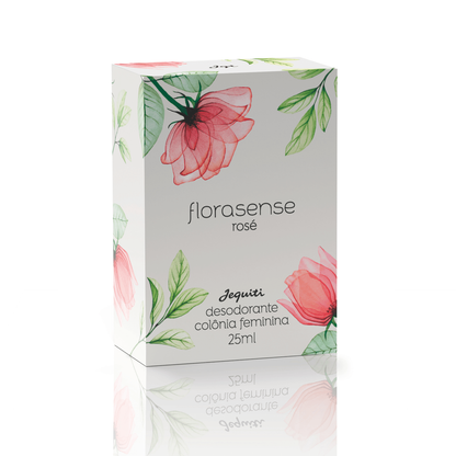 Florasense Rose Desodorante Colônia Feminina 25 ml - Jequiti